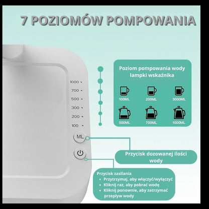 Automatyczny Podajnik Wody Wodzian™ – Wygoda nalewania wody bez dźwigania butli