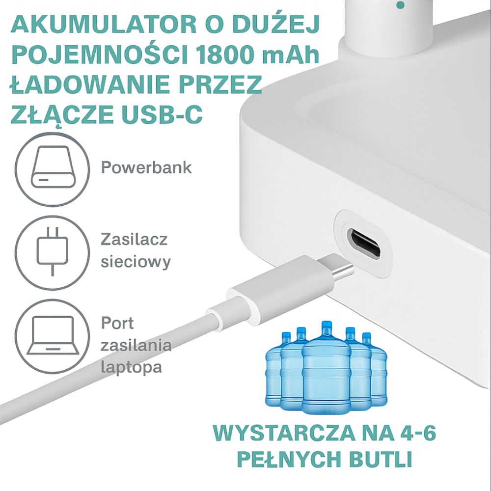 Automatyczny Podajnik Wody Wodzian™ – Wygoda nalewania wody bez dźwigania butli